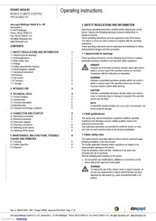 ebm-papst K3G097-AK34-62 Operating Instructions Manual