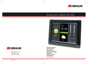 Braun DigiFrame 800 WEATHER Instruction Manual