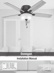 Hunter Donegan 50274 Installation Manual
