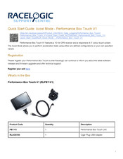 Racelogic USB2-007241 Quick Start Manual