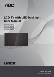 AOC LE50U7970 User Manual