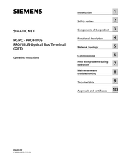 Siemens SIMATIC NET OBT Operating Instructions Manual