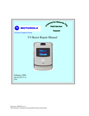 Motorola V3-Razor Repair Manual