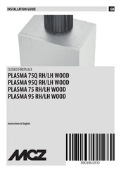 MCZ PLASMA 75Q RH/LH WOOD Instructions Manual