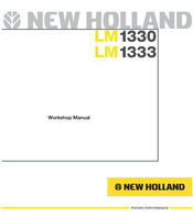 New Holland LM1330 Workshop Manual
