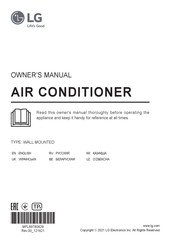 LG AC09BK Owner's Manual