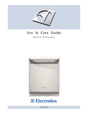 Electrolux EIDW6105GS - Fully Integrated Dishwasher Use & Care Manual