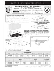 Electrolux EW36CC55GW Installation Instructions Manual