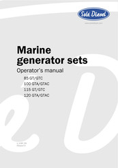 Sole Diesel 100 GTA Operator's Manual