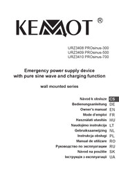 Kemot URZ3408 Owner's Manual
