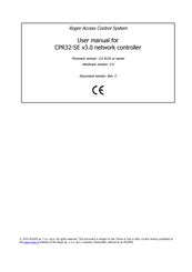 Roger CPR32-SE User Manual