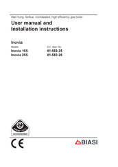 Biasi Inovia 25S User Manual
