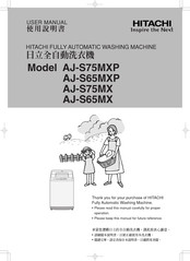 Hitachi AJ-S65MX User Manual