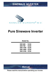 Samlex Europe SWI 1100 Manual