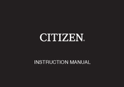 Citizen Eco-Drive AN8200-50A Instruction Manual