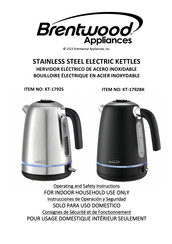 Brentwood Appliances KT-1792BK Operating And Safety Instructions Manual