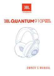 Harman JBL QUANTUM 910P Owner's Manual