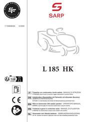 Sarp L 185 HK Operator's Manual
