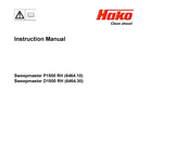 HAKO Sweepmaster D1500 RH Instruction Manual