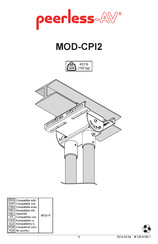 peerless-AV MOD-CPI2 Installation Instruction