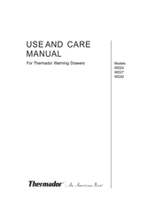 Thermador WD24 Use And Care Manual