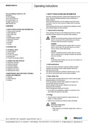 ebm-papst M4Q045-DA05-E4 Operating Instructions Manual