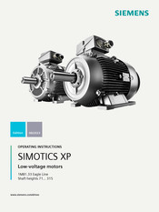 Siemens SIMOTICS XP Eagle Line 1MB1.33 Operating Instructions Manual