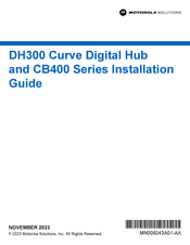 Motorola solutions CB402 Installation Manual