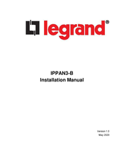 LEGRAND Wattstopper IPPAN3-B Installation Manual