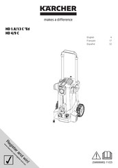 Kärcher HD 1.8/13 C Ed Series Manual