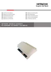 Hitachi HC-A MB Series Instruction Manual