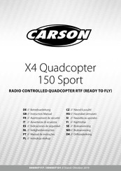 Carson X4 Quadcopter 150 Sport Instruction Manual