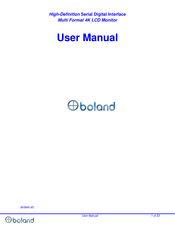 Boland BVB4K-65 User Manual