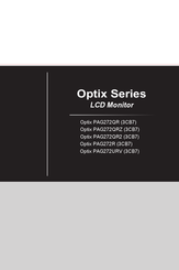 MSI Optix PAG272R Manual