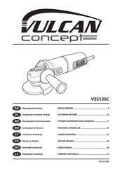 Vulcan Concept VZS125C Operating	 Instruction