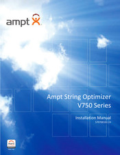 Ampt 31570014-0725 Installation Manual