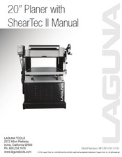 Laguna Tools MPLAN1200-0130 Manual