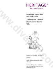 Heritage Bathrooms SSOBC01 Installation Instructions And User Manual