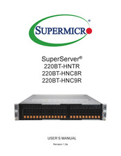 Supermicro SuperServer 220BT-HNC8R User Manual