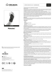 Orliman Manutec MF-82 Use And Maintenance Instructions