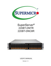 Supermicro SuperServer 220BT-DNTR User Manual