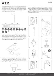 GTV GRAZIE OS-GRAZIEGU10-01 Installation Instructions Manual