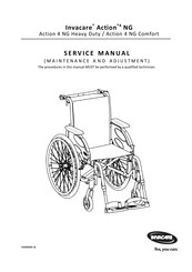 Invacare Action 4 NG Heavy Duty Service Manual