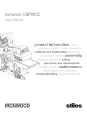 Stiles Ironwood DSP2500 User Manual