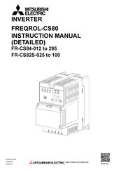 Mitsubishi Electric FREQROL-CS80 Instruction Manual