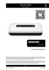 Sencor SVS 1010WH User Manual