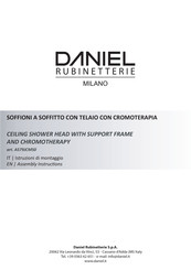 DANIEL RUBINETTERIE A579JCM50 Assembly Instructions Manual