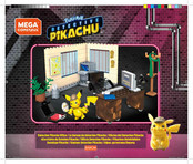Mattel Mega Construx Pokemon Detective Pikachu GGK26 Instructions Manual