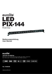 EuroLite LED PIX-144 User Manual