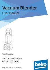 Beko TBV8106BX User Manual